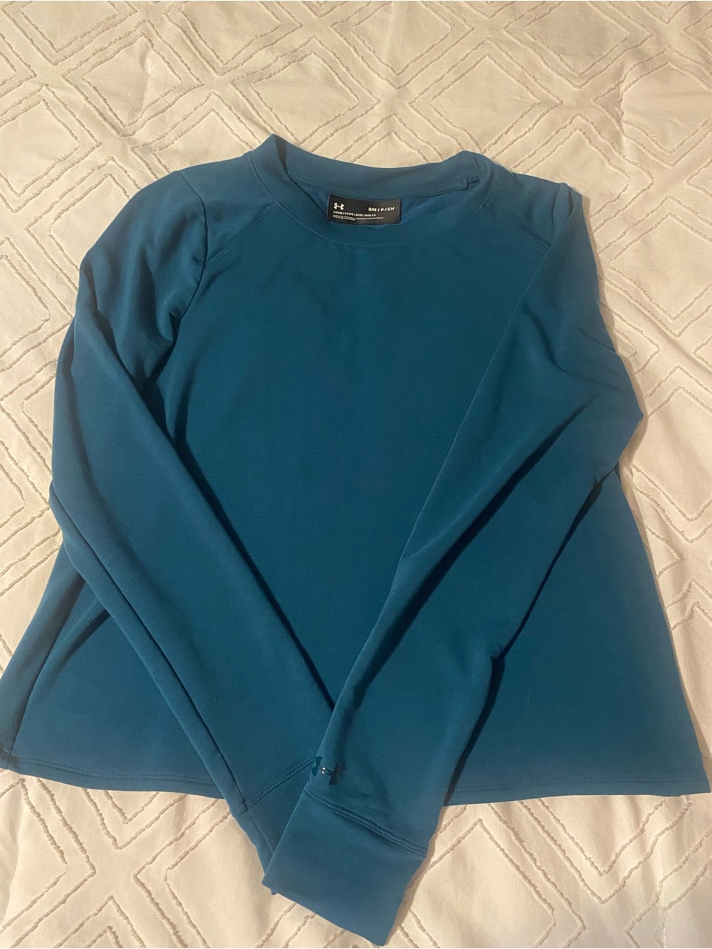 Under Armour Teal Crewneck Performance Shirt